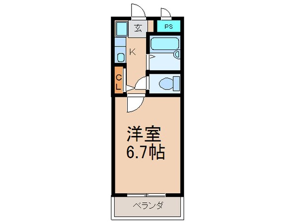 ハイツ都の物件間取画像